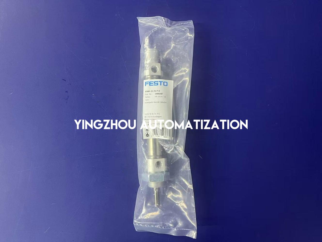 Festo 1908287 DSNU-20-70-P-A Round Cylinder | ISO 6432 | 20mm Bore | 70mm Stroke-vezhoo