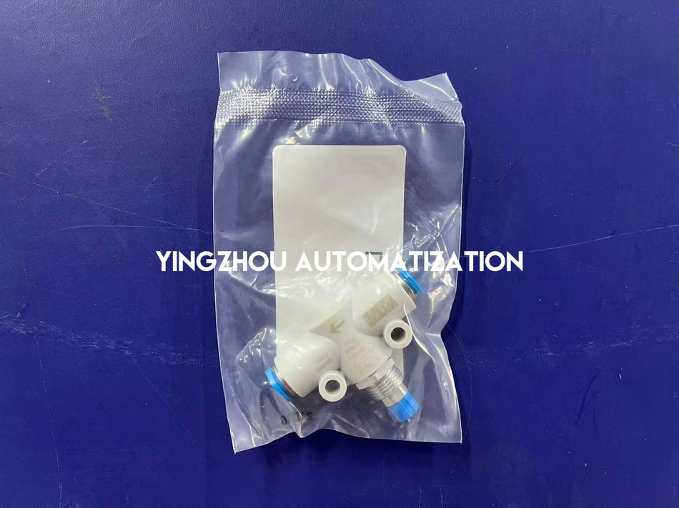 Festo 193969 GR-QS-6 One-Way Flow Control Valve | 6mm Push-In | Inline-vezhoo