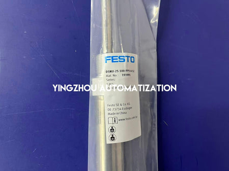 Festo 193991 DSNU-25-100-PPV-A-S2 Round Cylinder | ISO 6432 | 25mm Bore | 100mm Stroke | Reinforced Rod-vezhoo