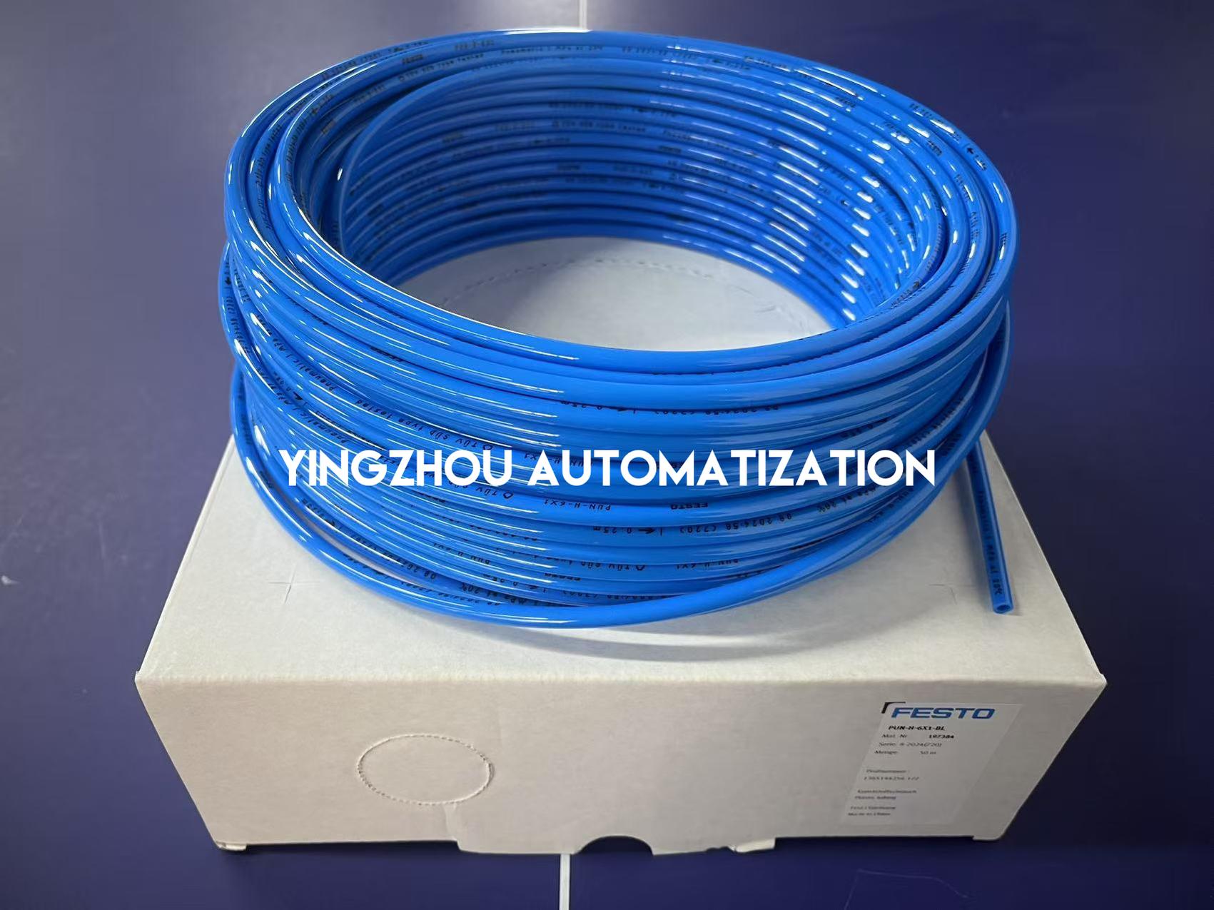 Festo 197384 PUN-H-6x1-BL Pneumatic Tubing | 6mm O.D. | Blue | Hydrolysis Resistant-vezhoo
