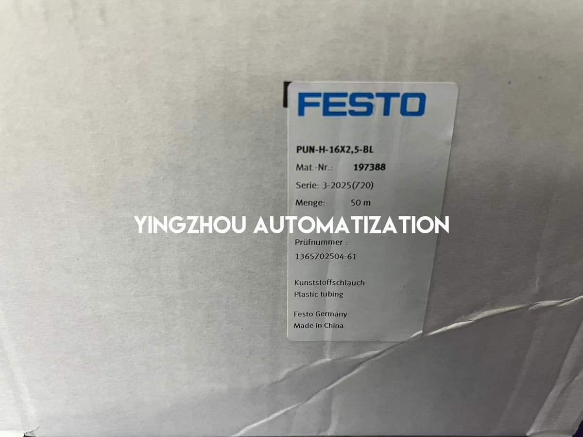 Festo 197388 PUN-H-16x2.5-BL Pneumatic Tubing | 16mm O.D. | Blue | Hydrolysis Resistant-vezhoo