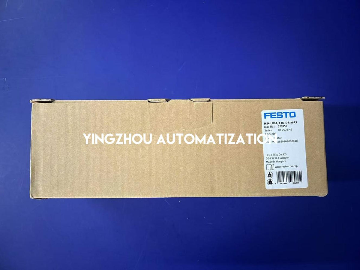 Festo 529156 VUVG-MS4-LFR-1/4-D7-ERM-AS Filter-Regulator | G1/4" | 5-Micron | 0.5–7 bar-vezhoo