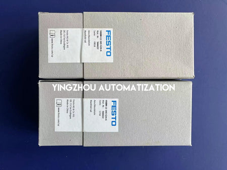Festo 566622 VABM-L1-14S-G14-6 Manifold Block | 6 Valve Stations | VUVG-L14 Series-vezhoo