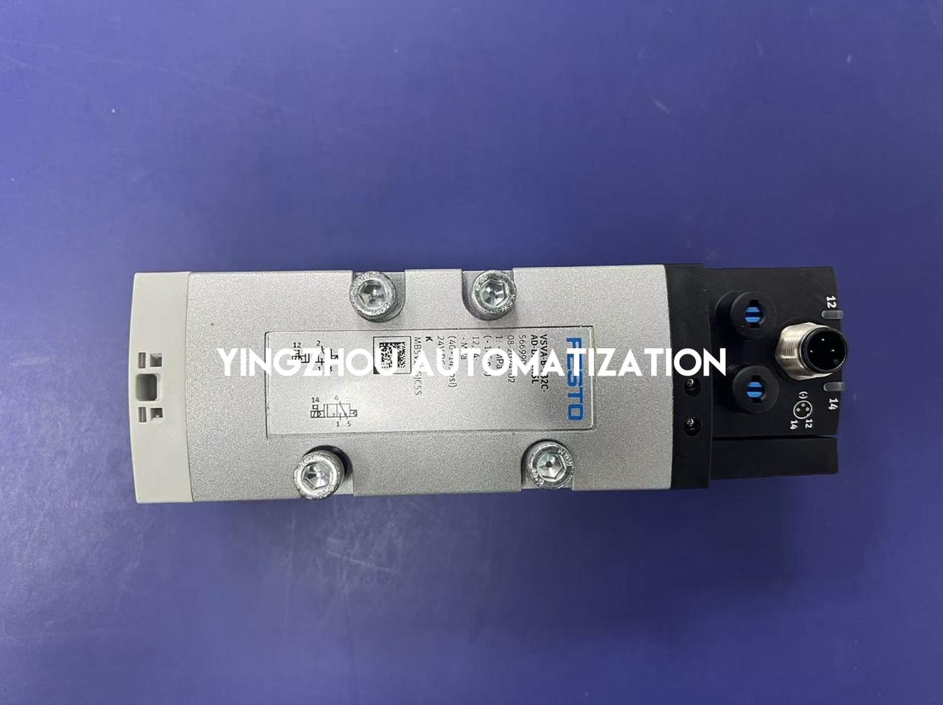 Festo 566990 VSVA-B-T32C-AD-D2-1R5L Solenoid Valve | ISO 15407-1 Size 02 | 2x 3/2-Way NC-vezhoo