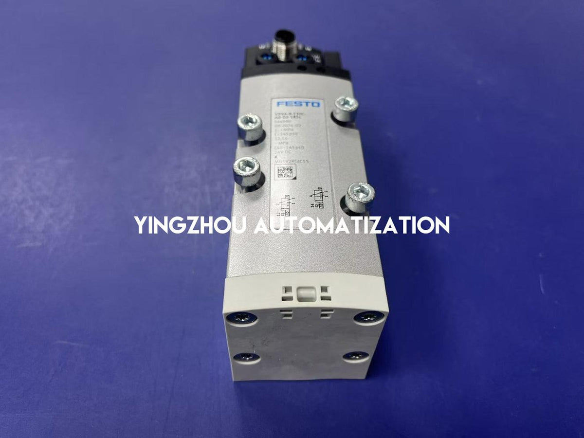 Festo 566990 VSVA-B-T32C-AD-D2-1R5L Solenoid Valve | ISO 15407-1 Size 02 | 2x 3/2-Way NC-vezhoo
