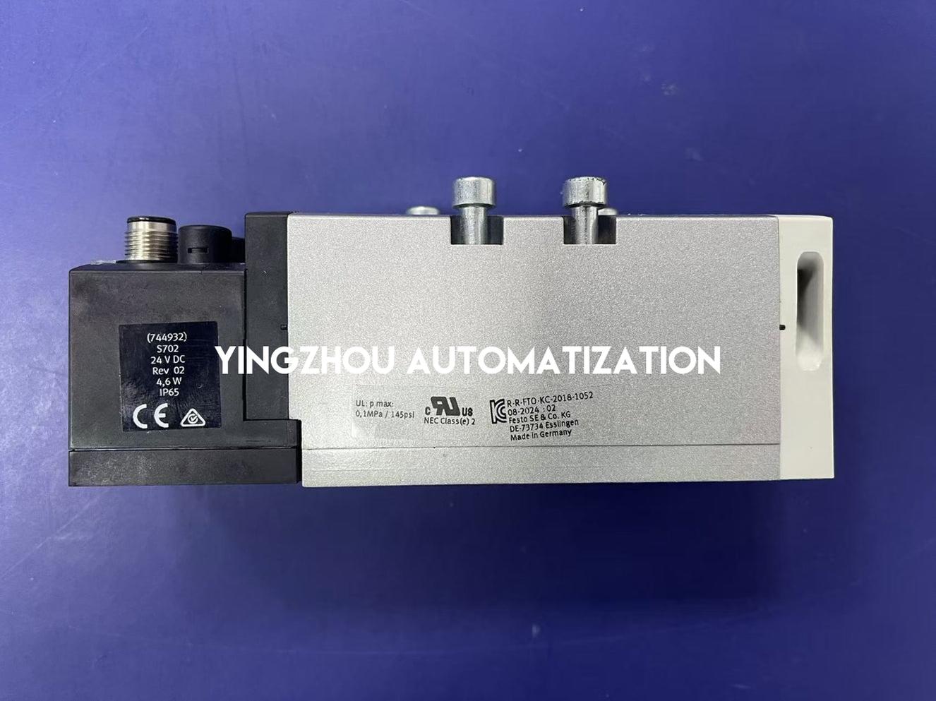 Festo 566990 VSVA-B-T32C-AD-D2-1R5L Solenoid Valve | ISO 15407-1 Size 02 | 2x 3/2-Way NC-vezhoo