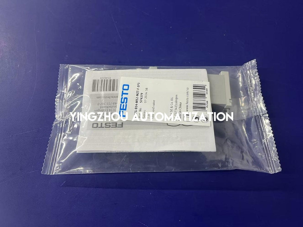 Festo 574379 VUVG-B14-M52-MZT-F-1P3 Solenoid Valve | 5/2-Way Monostable | 14mm | 24V DC-vezhoo