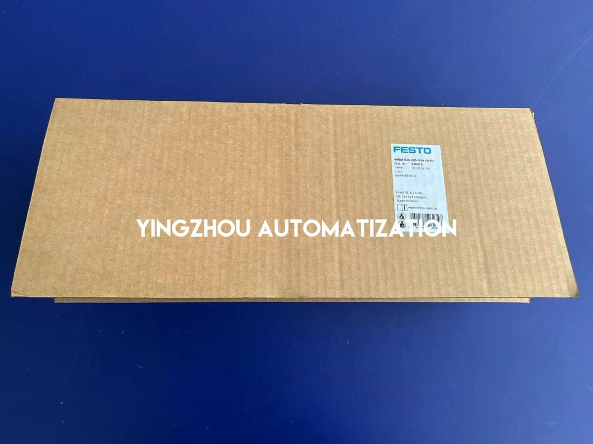 Festo 576473 VABM-B10-20S-G14-10-P3 Manifold Block | 10 Valve Stations | Side-Ported | G1/4"-vezhoo