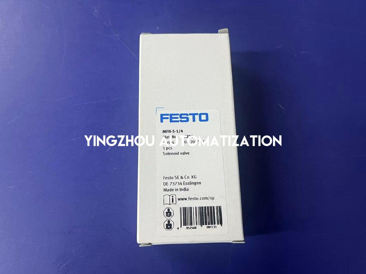 Festo 6211 MFH-5-1/4 Solenoid Valve | 5/2-Way | Monostable | G1/4" | Tiger Classic-vezhoo