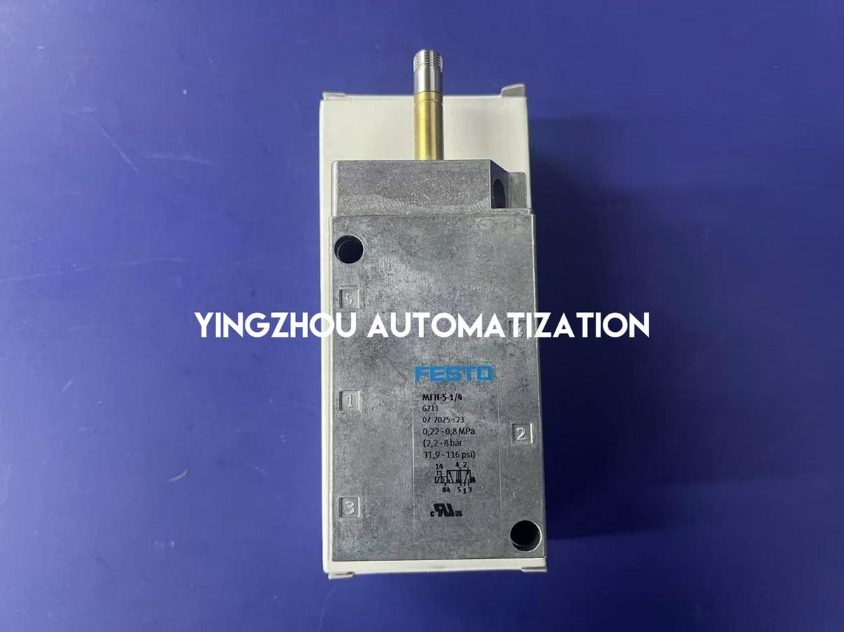 Festo 6211 MFH-5-1/4 Solenoid Valve | 5/2-Way | Monostable | G1/4" | Tiger Classic-vezhoo