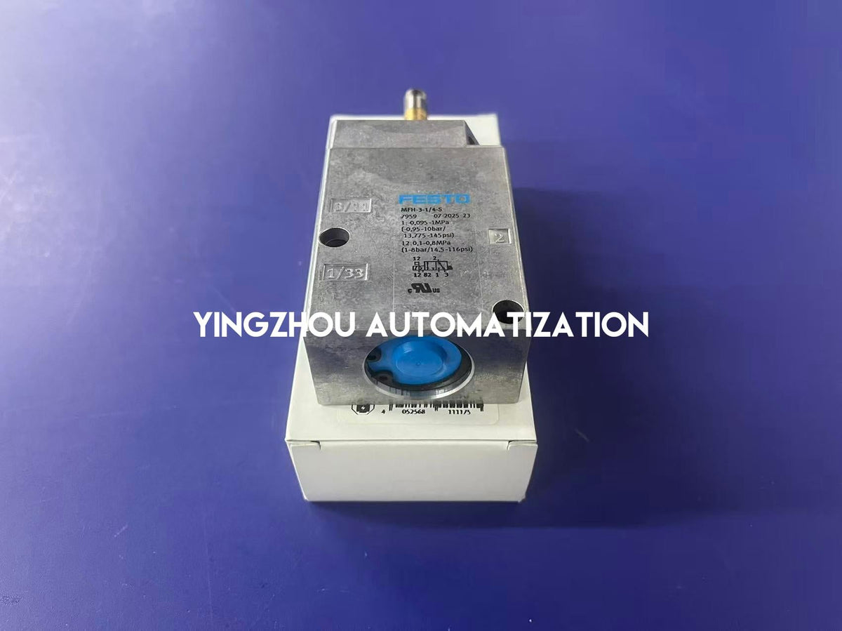Festo 7959 MFH-3-1/4-S Solenoid Valve | 3/2-Way | G1/4" | External Pilot | Tiger Series-vezhoo