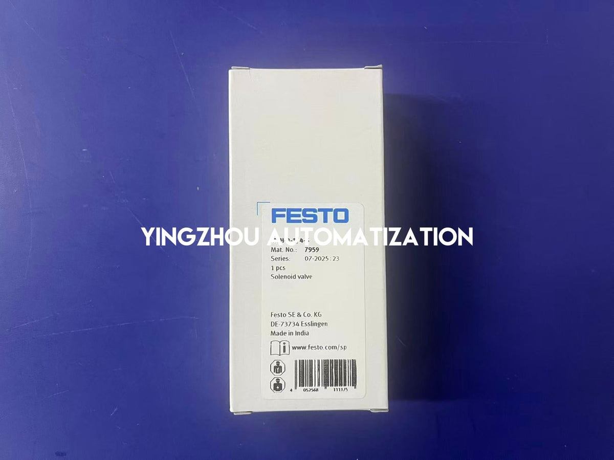 Festo 7959 MFH-3-1/4-S Solenoid Valve | 3/2-Way | G1/4" | External Pilot | Tiger Series-vezhoo
