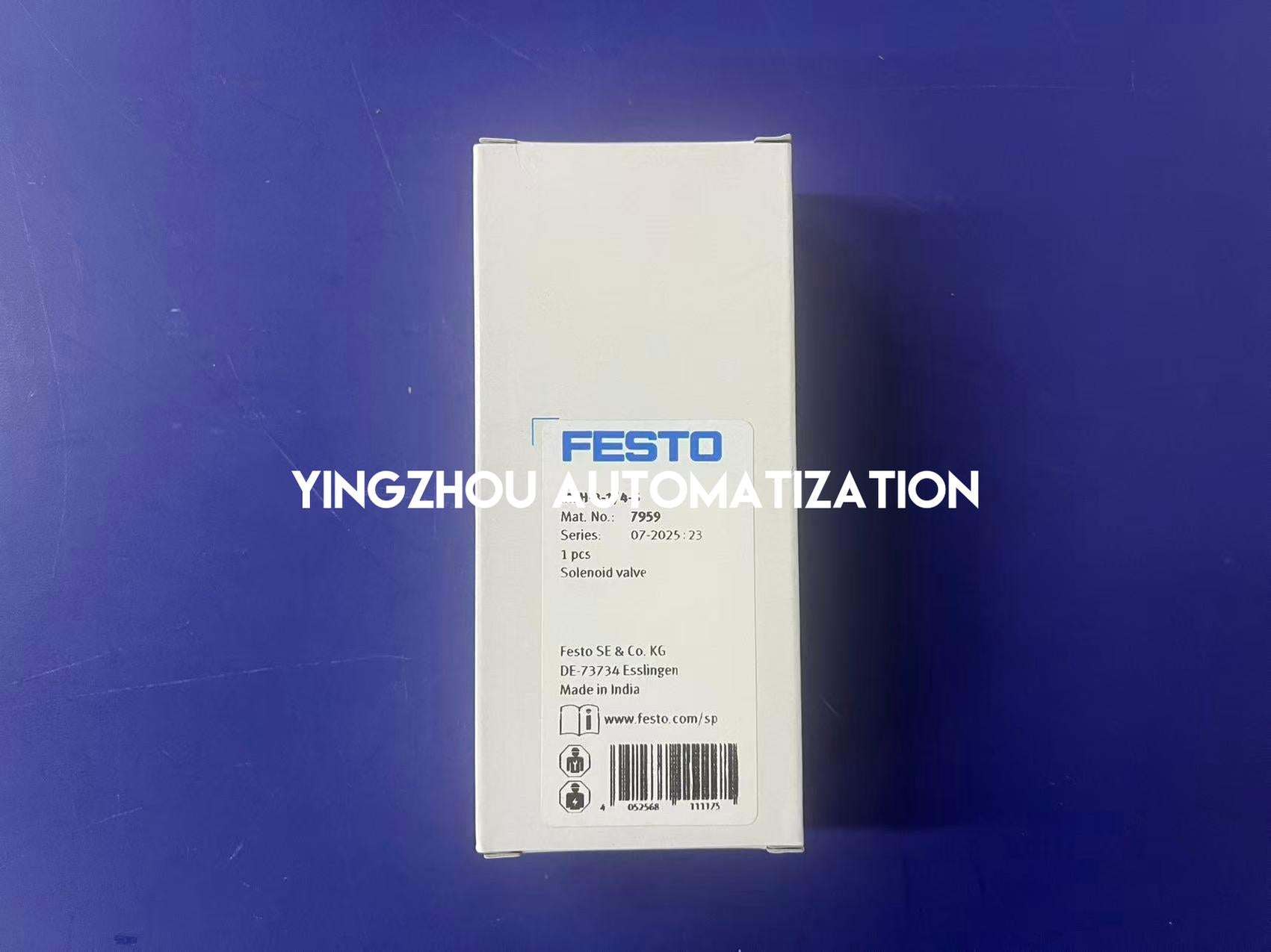 Festo 7959 MFH-3-1/4-S Solenoid Valve | 3/2-Way | G1/4" | External Pilot | Tiger Series-vezhoo