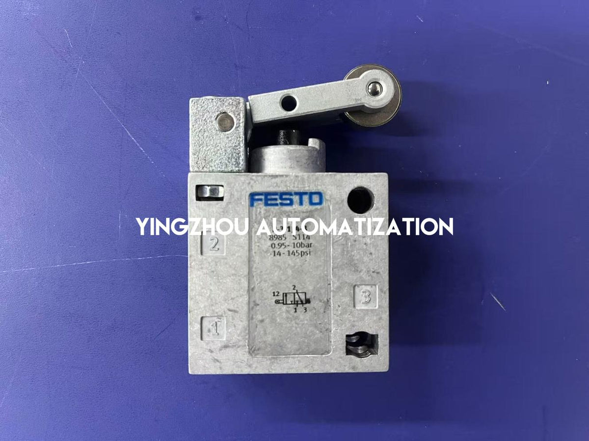 Festo 8985 R-3-1/4-B Roller Lever Valve | 3/2-Way | G1/4" | Mechanical Actuation-vezhoo