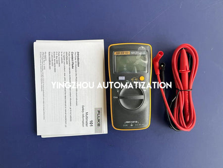Fluke 101 Digital Multimeter - Pocket-Sized, Auto-Ranging, 600V AC/DC Safety Rated-vezhoo