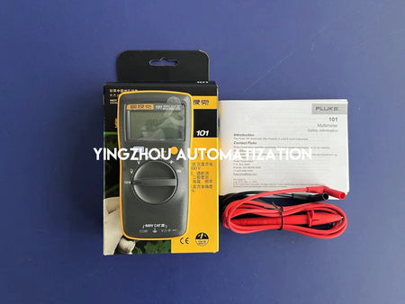 Fluke 101 Digital Multimeter - Pocket-Sized, Auto-Ranging, 600V AC/DC Safety Rated-vezhoo