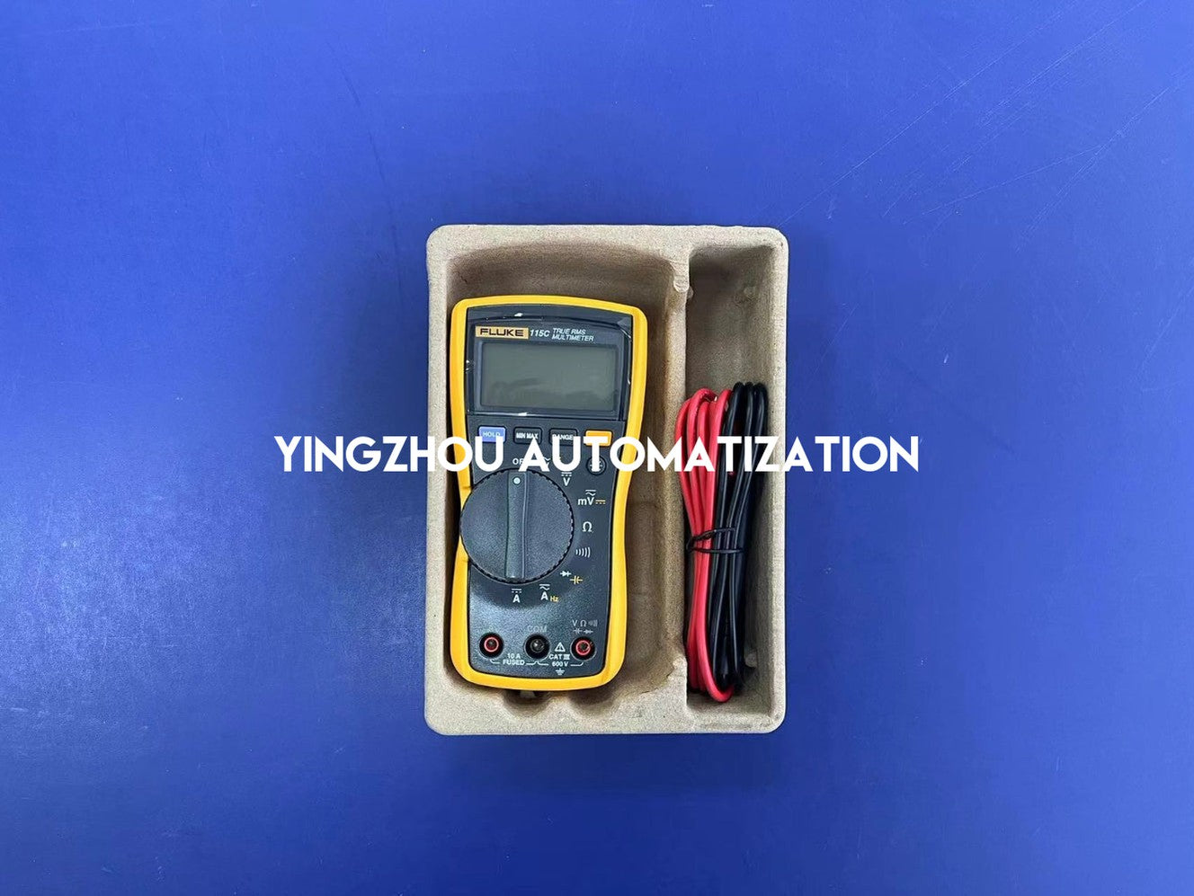 Fluke 115C True-RMS Digital Multimeter - Compact, 600V CAT III Safety Rated-vezhoo