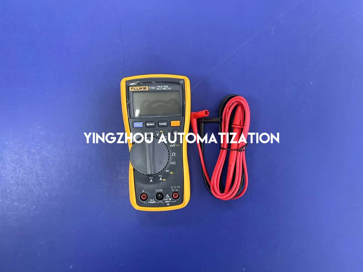 Fluke 115C True-RMS Digital Multimeter - Compact, 600V CAT III Safety Rated-vezhoo