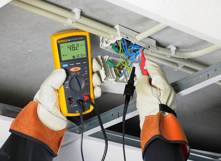 Fluke 1507 Digital Insulation Resistance Tester - 50V to 1000V, PI/DAR Calculations-vezhoo