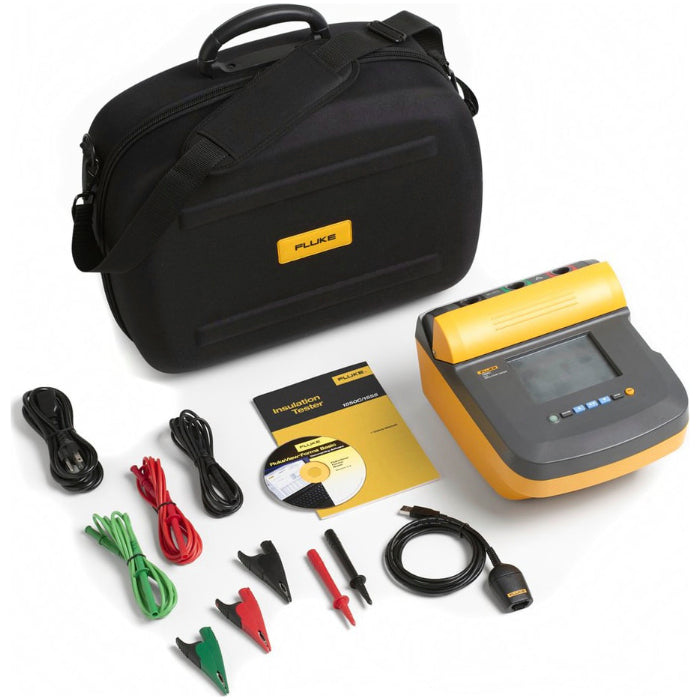 Fluke 1550C FC 5 kV Digital Insulation Tester with Fluke Connect & Wireless Logging-vezhoo