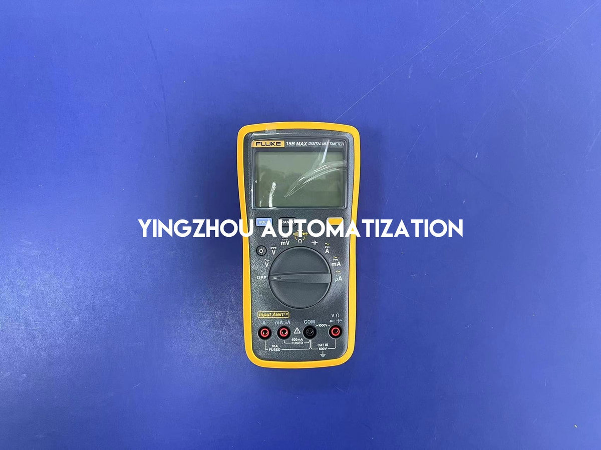 Fluke 15B MAX Digital Multimeter - 6000 Count, Input Alert Warning, 1000V AC/DC-vezhoo