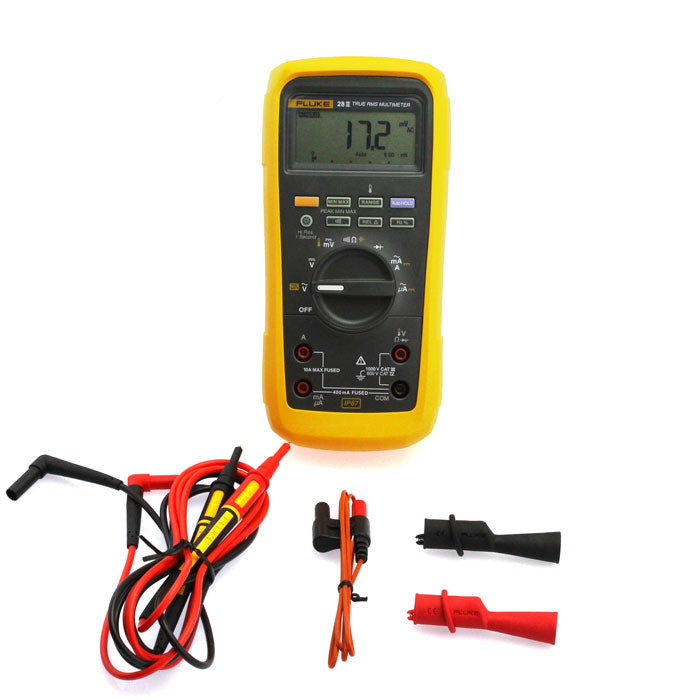 Fluke 28 II Rugged Industrial Multimeter - IP67 Rated, Waterproof & Dustproof-vezhoo
