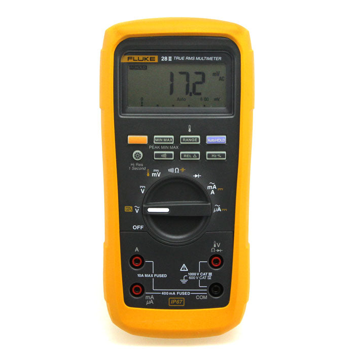 Fluke 28 II Rugged Industrial Multimeter - IP67 Rated, Waterproof & Dustproof-vezhoo