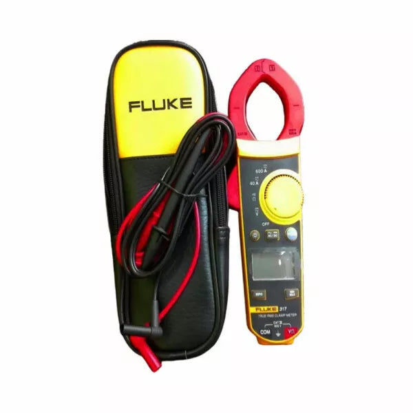 Fluke 317 True-RMS AC/DC Clamp Meter - 600A Current, Slim Jaw Design-vezhoo