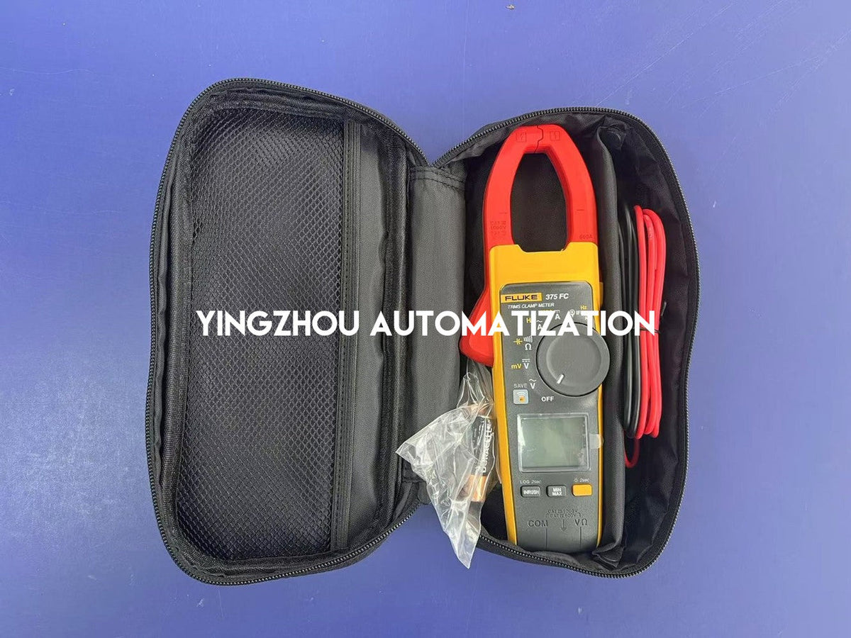 Fluke 375 FC True-RMS AC/DC Clamp Meter - 600 A, 1000 V, Fluke Connect Compatible-vezhoo