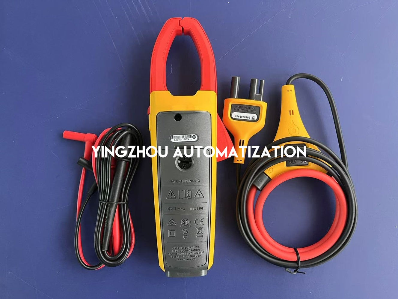 Fluke 376 True-RMS AC/DC Clamp Meter with iFlex - 2500A AC, 1000V, Fluke Connect-vezhoo