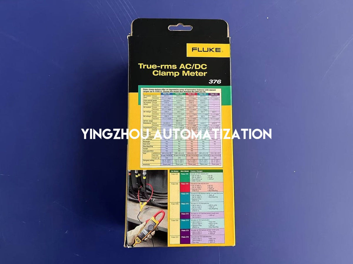 Fluke 376 True-RMS AC/DC Clamp Meter with iFlex - 2500A AC, 1000V, Fluke Connect-vezhoo