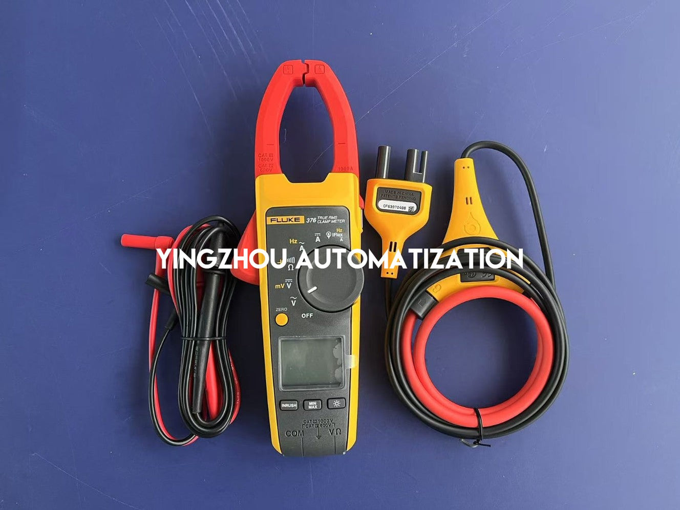 Fluke 376 True-RMS AC/DC Clamp Meter with iFlex - 2500A AC, 1000V, Fluke Connect-vezhoo