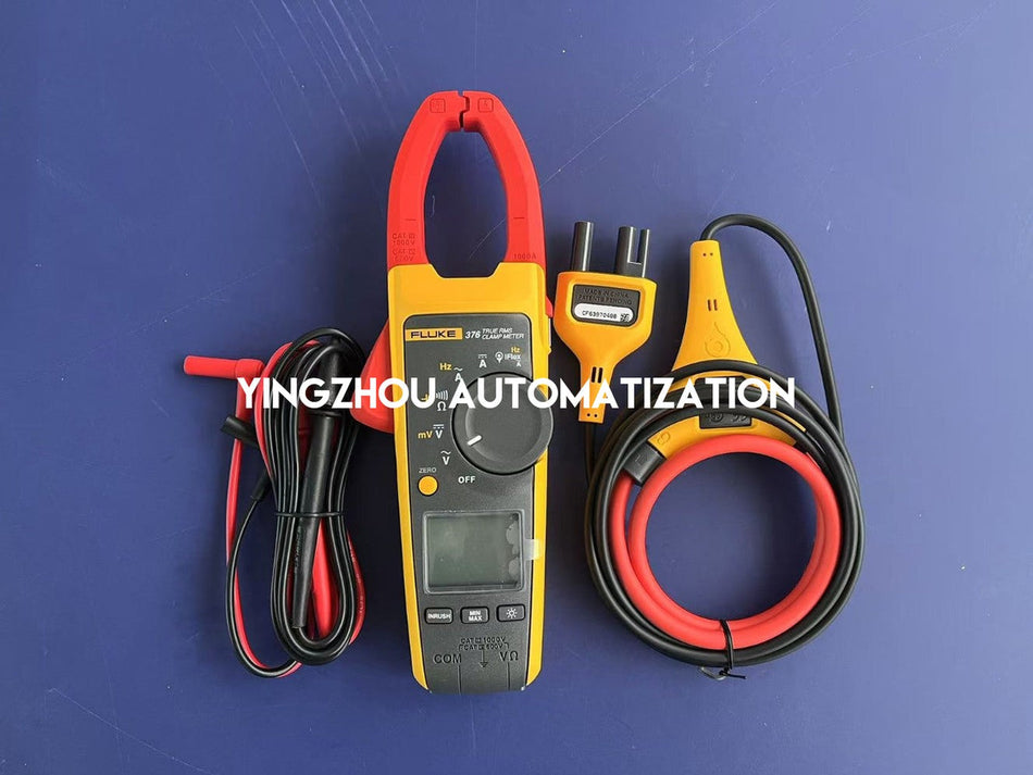 Fluke 376 True-RMS AC/DC Clamp Meter with iFlex - 2500A AC, 1000V, Fluke Connect-vezhoo