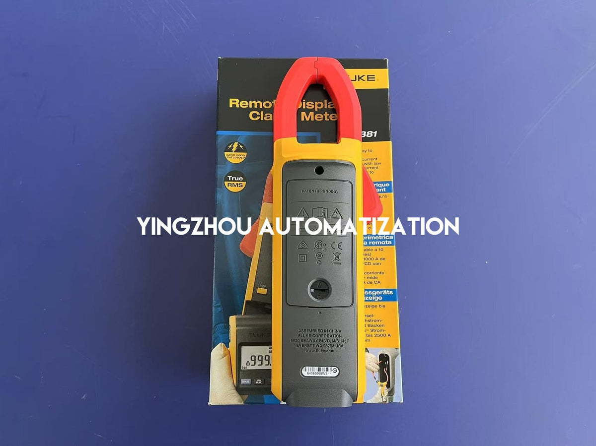 Fluke 381 Remote Display True-RMS AC/DC Clamp Meter with iFlex - 2500A AC, 1000V-vezhoo