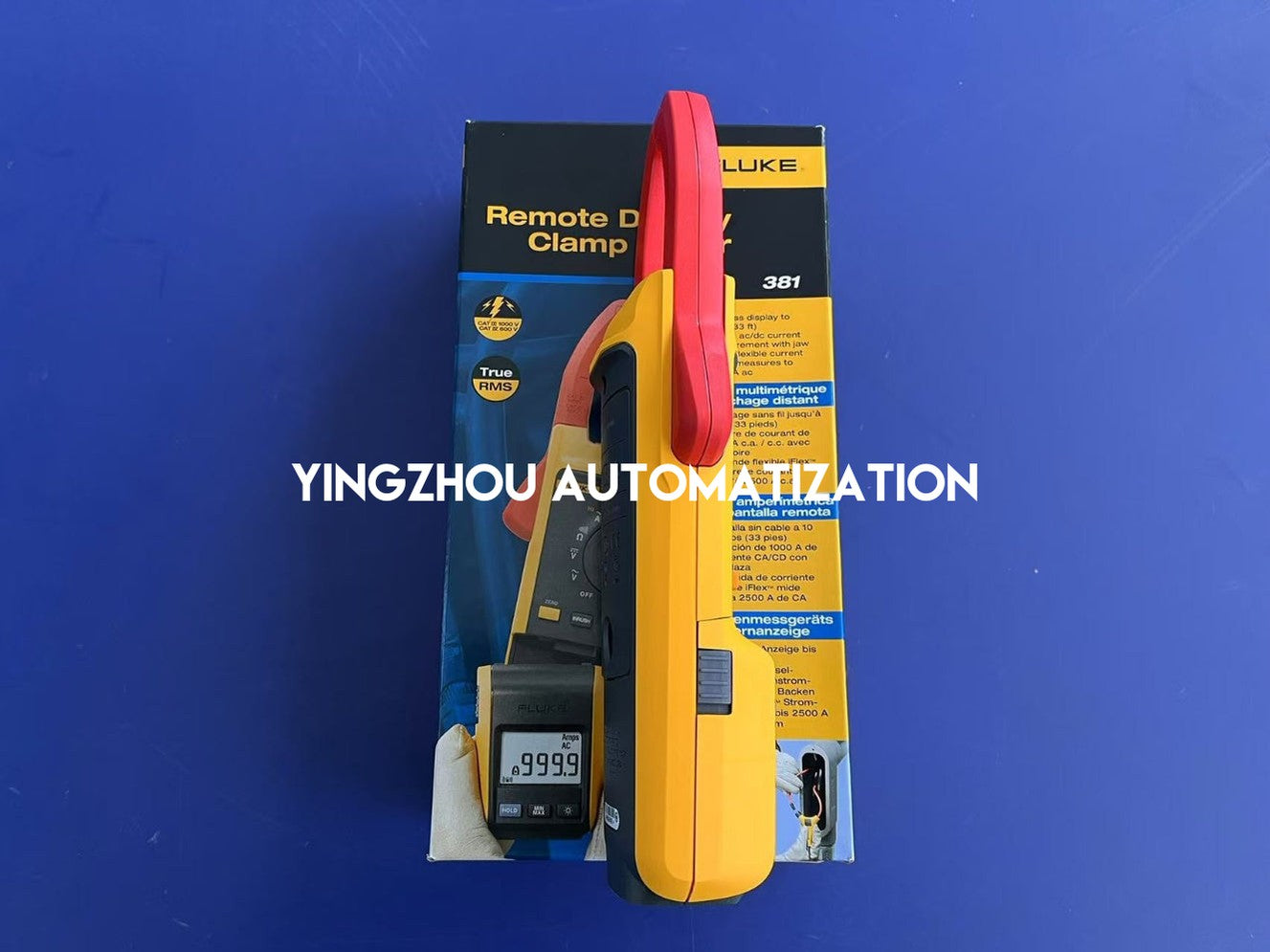 Fluke 381 Remote Display True-RMS AC/DC Clamp Meter with iFlex - 2500A AC, 1000V-vezhoo