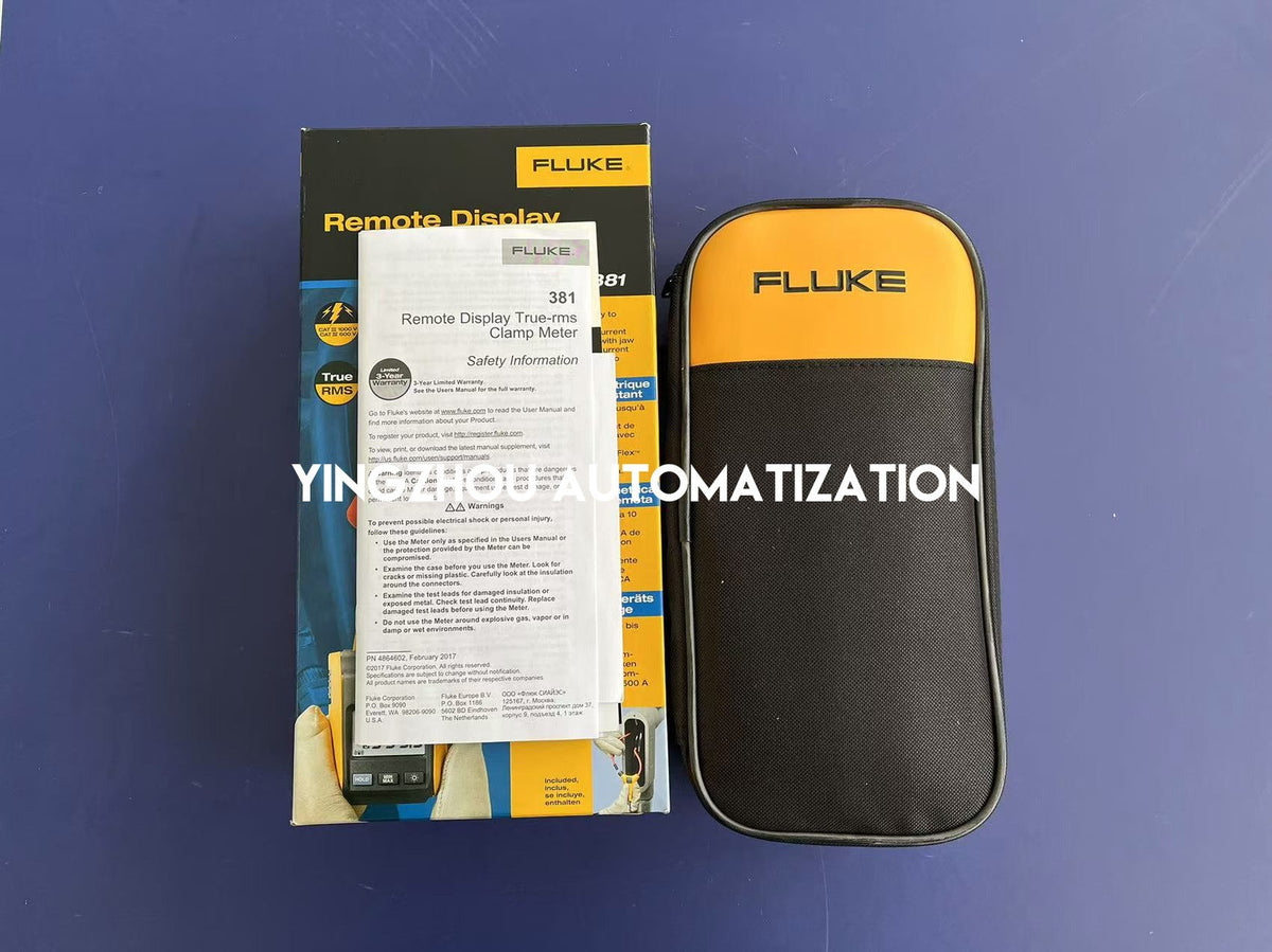 Fluke 381 Remote Display True-RMS AC/DC Clamp Meter with iFlex - 2500A AC, 1000V-vezhoo