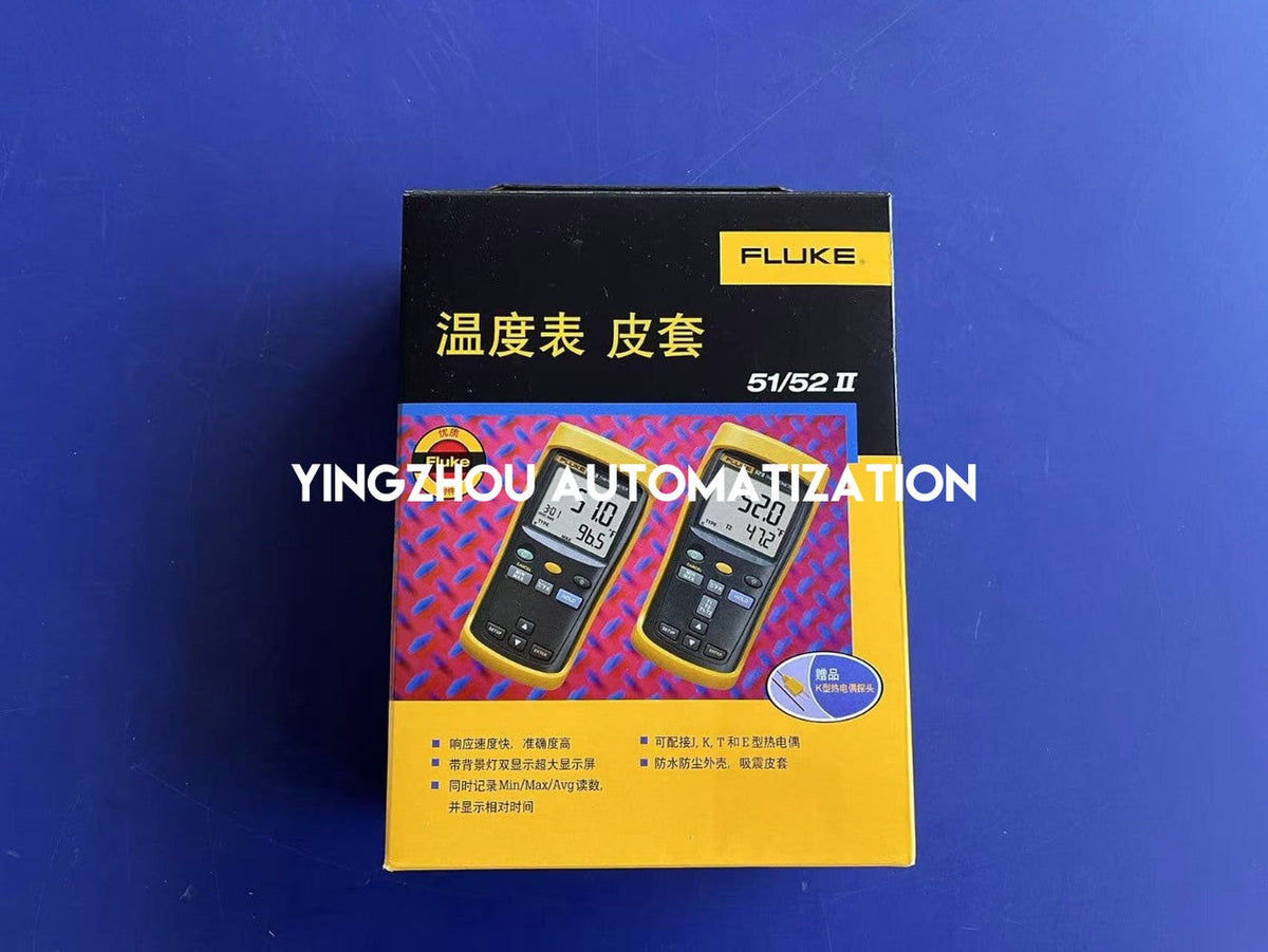 Fluke 51 II Single Input Digital Thermometer - Lab Accuracy, Supports J, K, T, E Probes-vezhoo