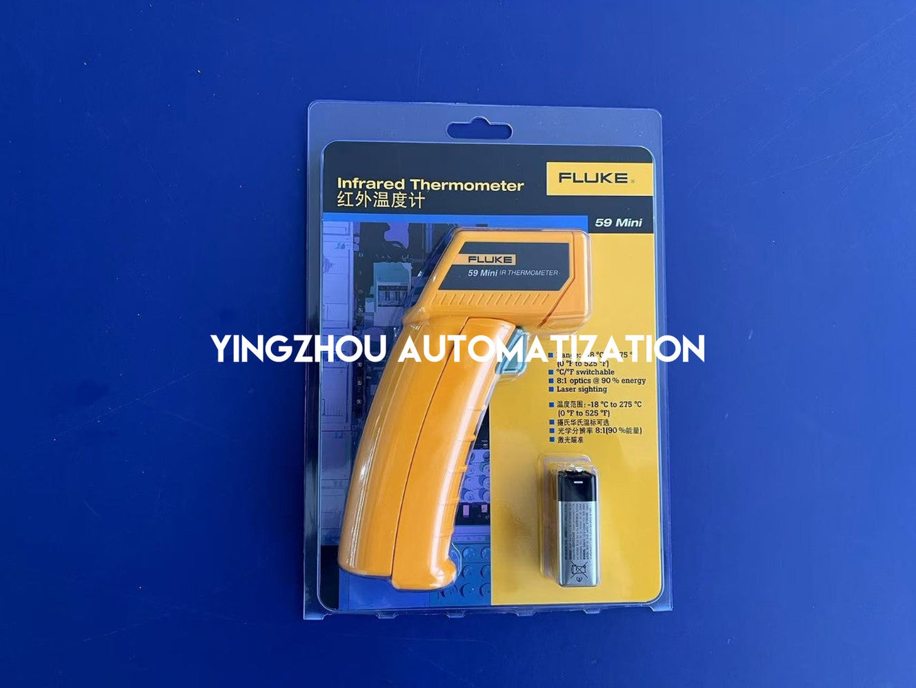 Fluke 59 Mini Digital Infrared Thermometer - Non-Contact Laser Temp Gun-vezhoo