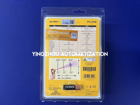 Fluke 62 MAX+ Handheld Infrared Laser Thermometer - Dual Laser, 12:1 Spot, -30°C to 650°C-vezhoo