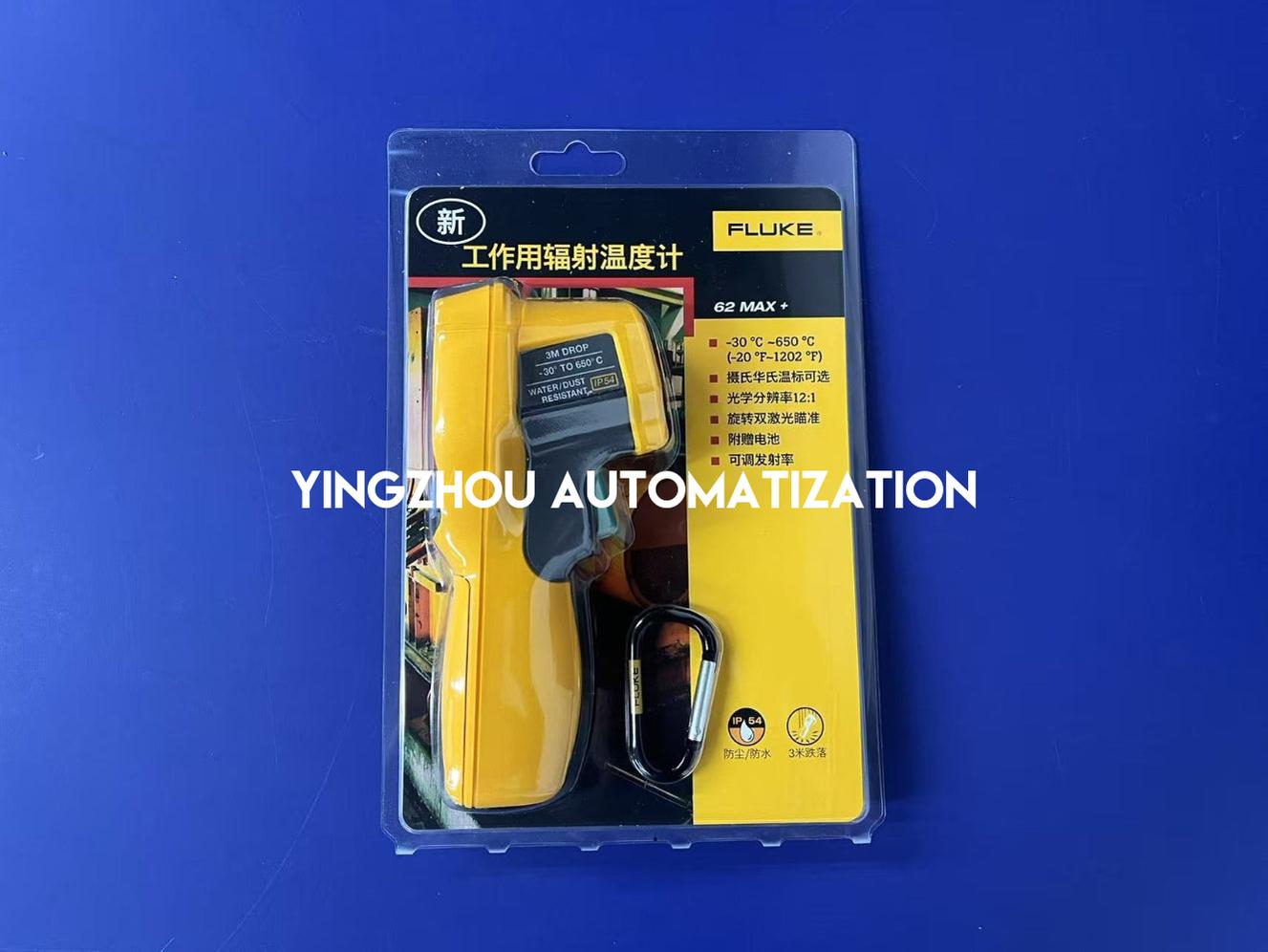 Fluke 62 MAX+ Handheld Infrared Laser Thermometer - Dual Laser, 12:1 Spot, -30°C to 650°C-vezhoo