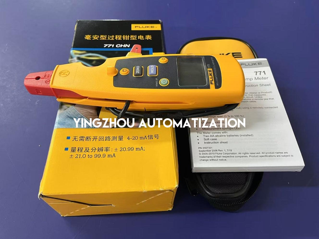Fluke 771 Milliamp Process Clamp Meter - Measure 4-20 mA Without Breaking the Loop-vezhoo