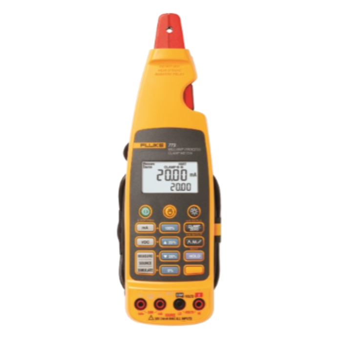 Fluke 773 Milliamp Process Clamp Meter - Measure, Source, and Simulate 4-20 mA Signals-vezhoo