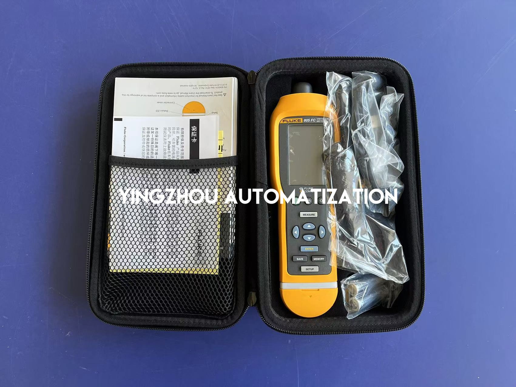 Fluke 805 FC Vibration Meter - Severity-Scaled Results, Crest Factor+, Fluke Connect-vezhoo