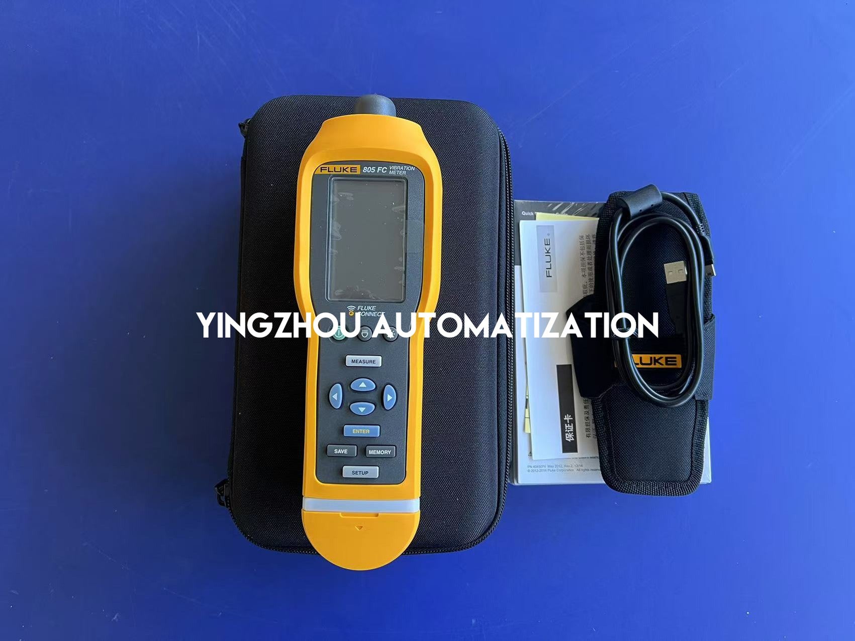 Fluke 805 FC Vibration Meter - Severity-Scaled Results, Crest Factor+, Fluke Connect-vezhoo