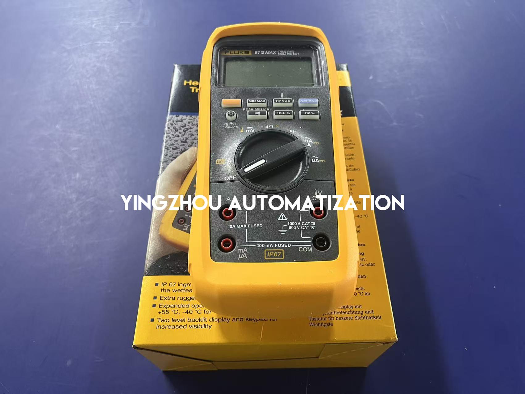 Fluke 87V MAX True-RMS Heavy-Duty Digital Multimeter | IP67 | 4m Drop Tested-vezhoo