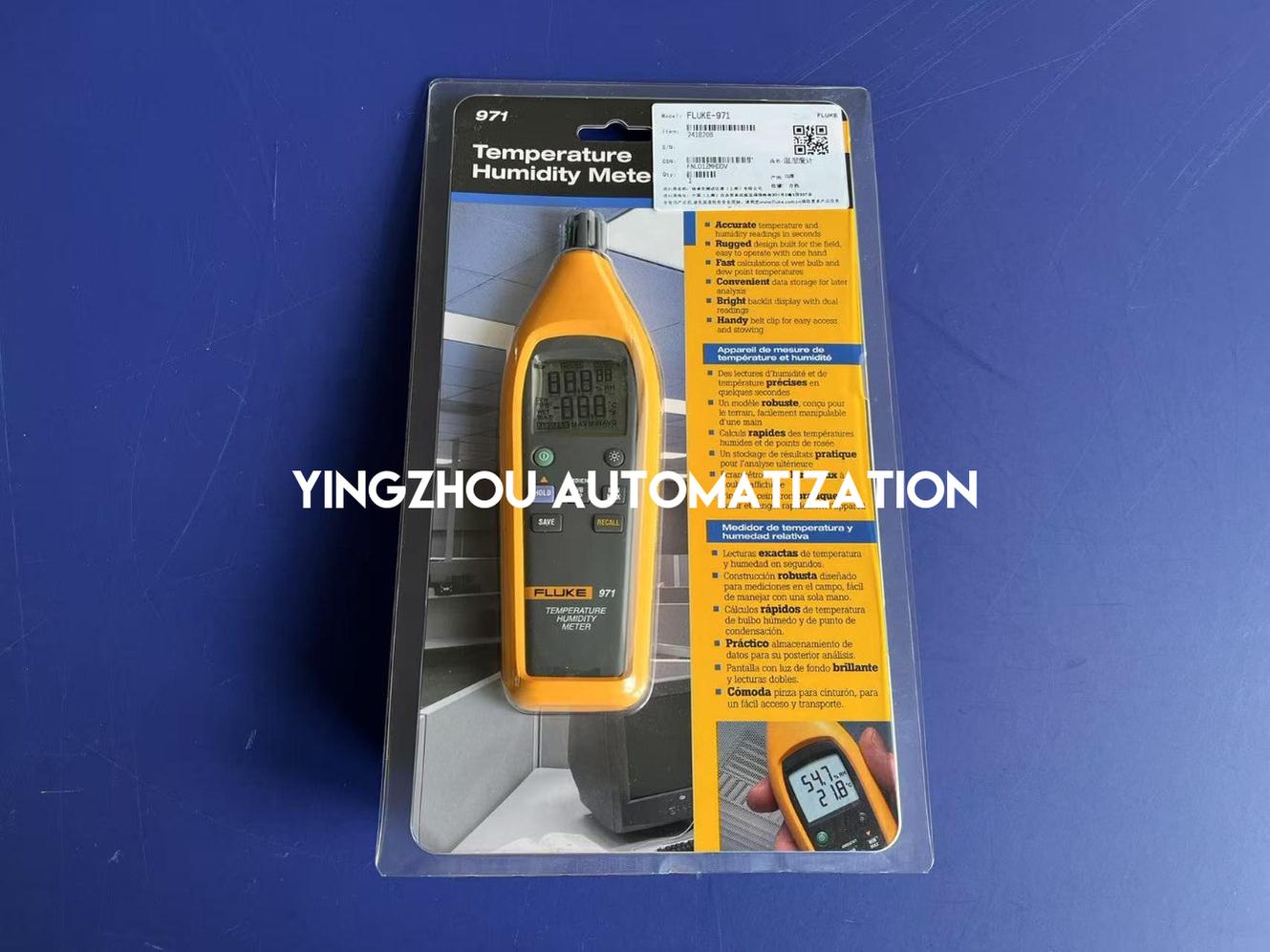 Fluke 971 Temperature Humidity Meter - IAQ Diagnostic Tool with Dew Point and Wet Bulb-vezhoo