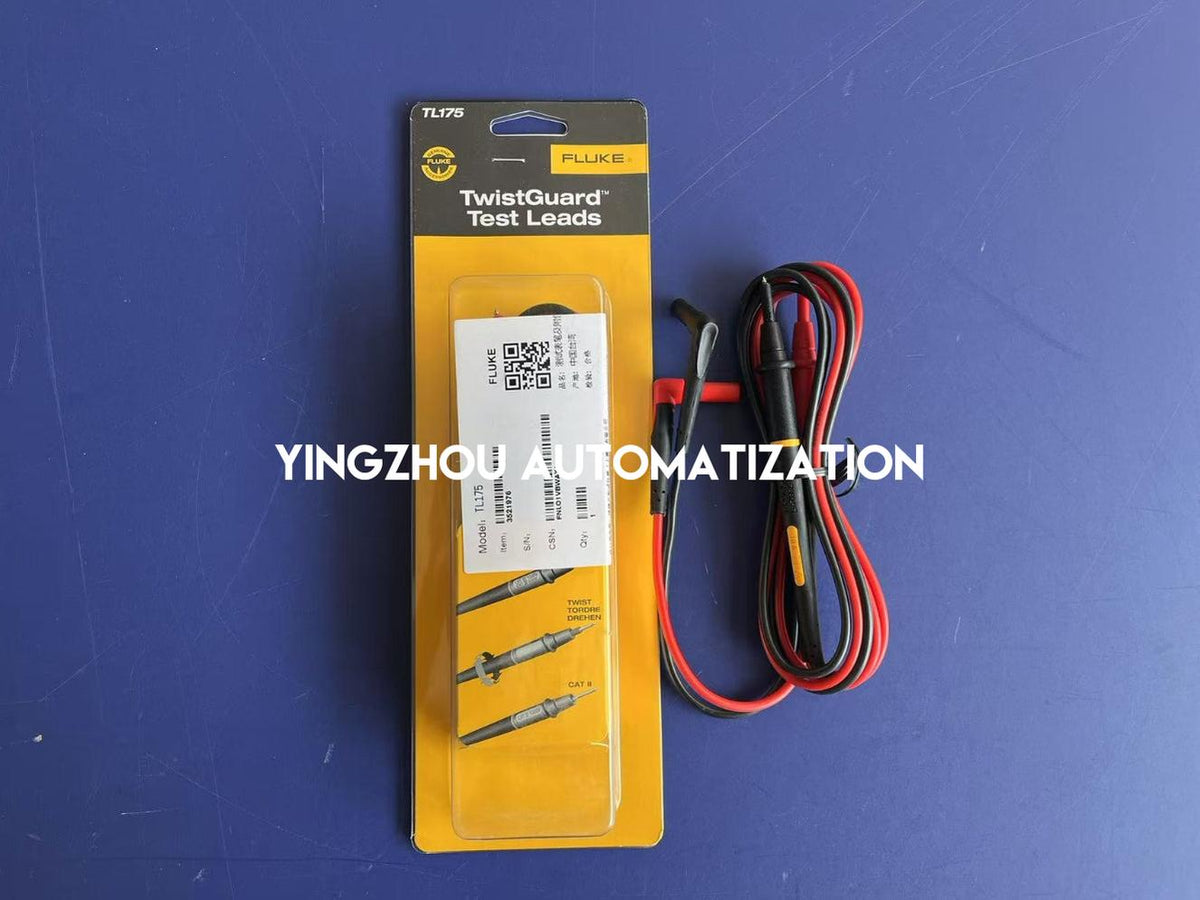 Fluke TL175 TwistGuard Test Lead Set - Adjustable Tip Length, Silicone Insulation, CAT IV 600V-vezhoo