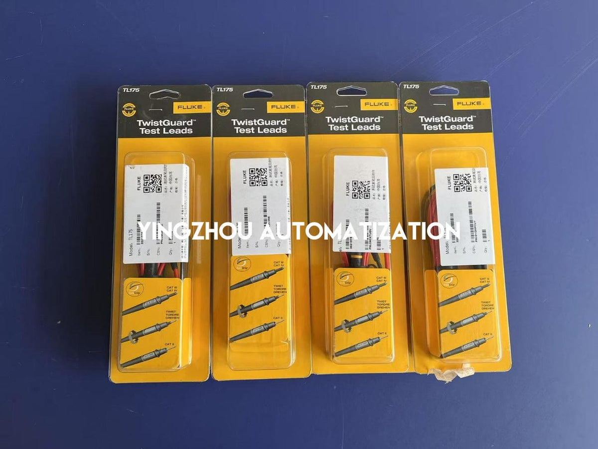Fluke TL175 TwistGuard Test Lead Set - Adjustable Tip Length, Silicone Insulation, CAT IV 600V-vezhoo