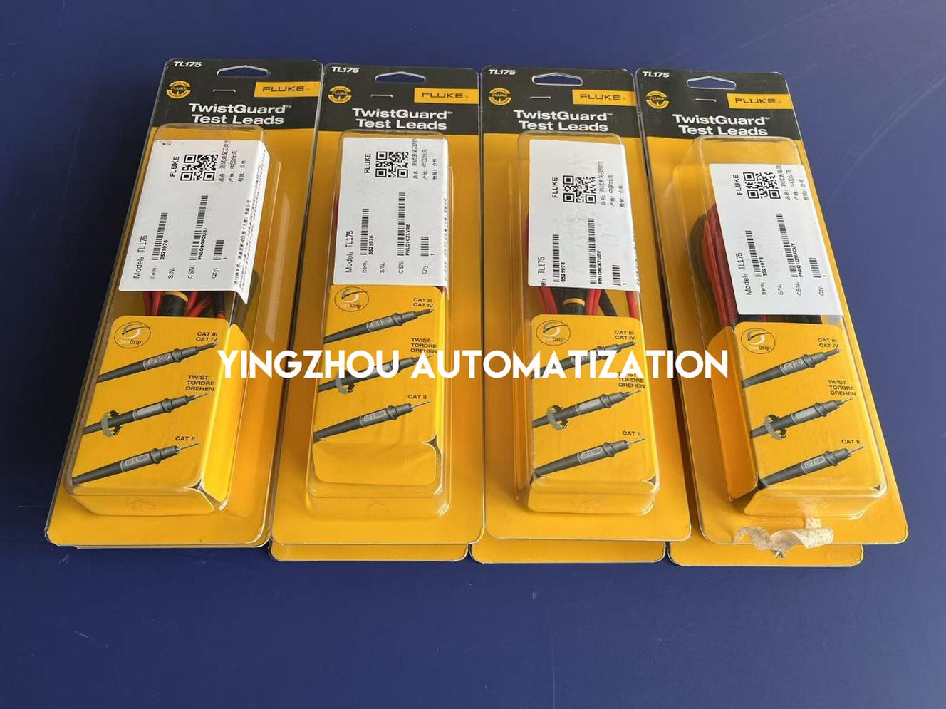 Fluke TL175 TwistGuard Test Lead Set - Adjustable Tip Length, Silicone Insulation, CAT IV 600V-vezhoo