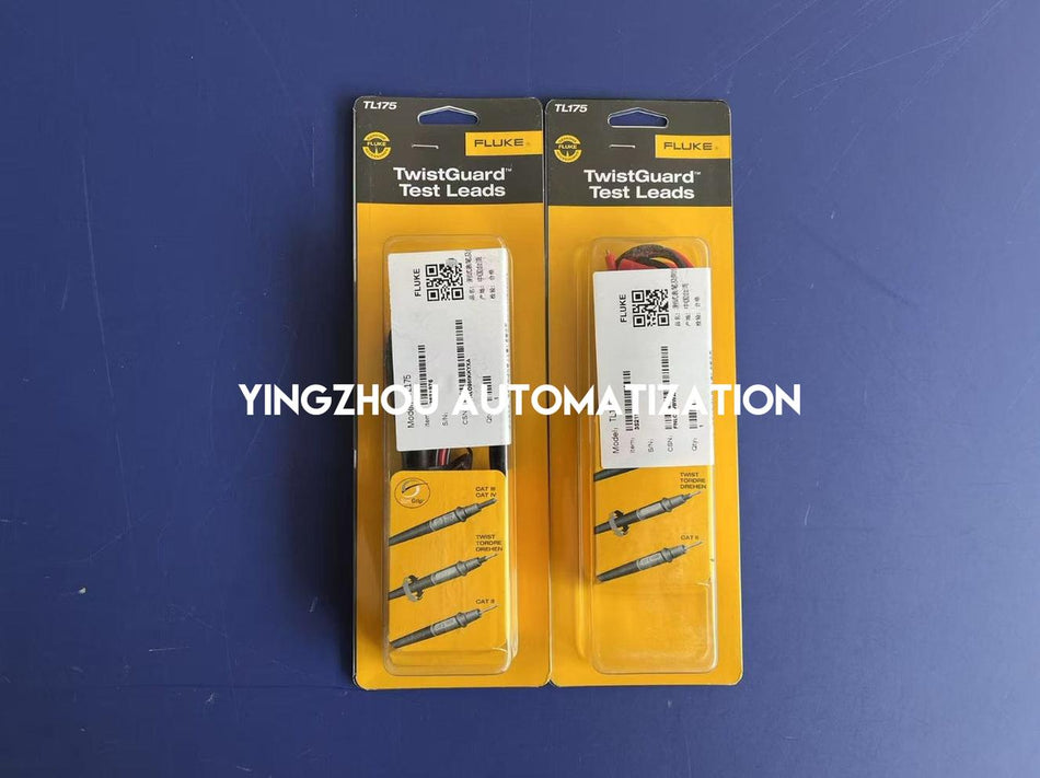 Fluke TL175 TwistGuard Test Lead Set - Adjustable Tip Length, Silicone Insulation, CAT IV 600V-vezhoo